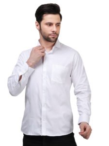 Essential White Executive Matty Cotton Shirt
