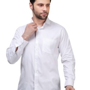 Essential White Executive Matty Cotton Shirt