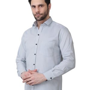 Sepia Pinstripe Executive Poly Laffer Shirt