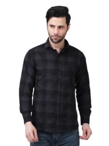 Obsidian Shadow Checkered Poly Laffer Shirt