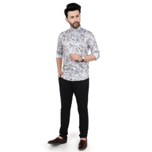 Men’s Printed Short Kurta