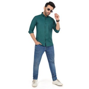 Men’s Cotton Matty Plain Shirt