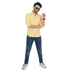 Men’s Cotton Matty Plain Shirt