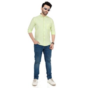 Men’s Cotton Matty Plain Shirt