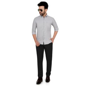 Men’s Cotton Matty Plain Shirt
