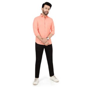 Men’s Cotton Matty Plain Shirt