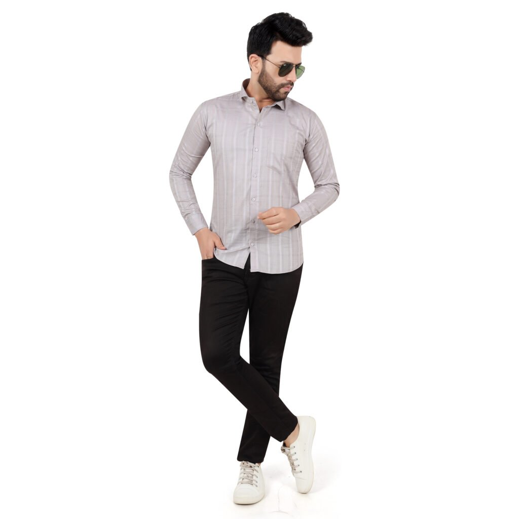 Men’s Cotton Check Shirt